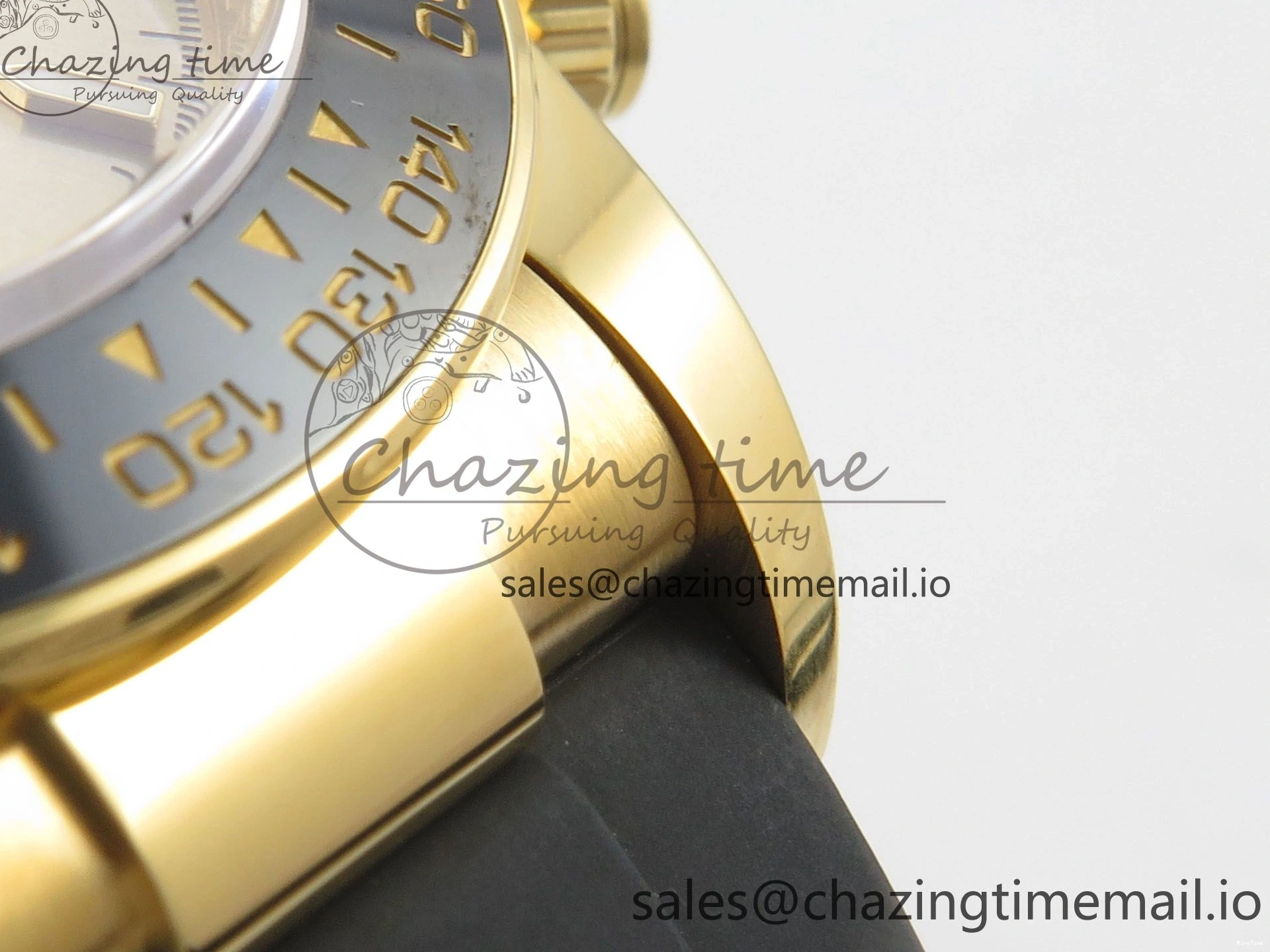 MiroTime 0524 Daytona 126518 VSF 1:1 Best Edition YG Black Dial on Oysterflex Strap VS4131 V2 (Weighted) Refined 329